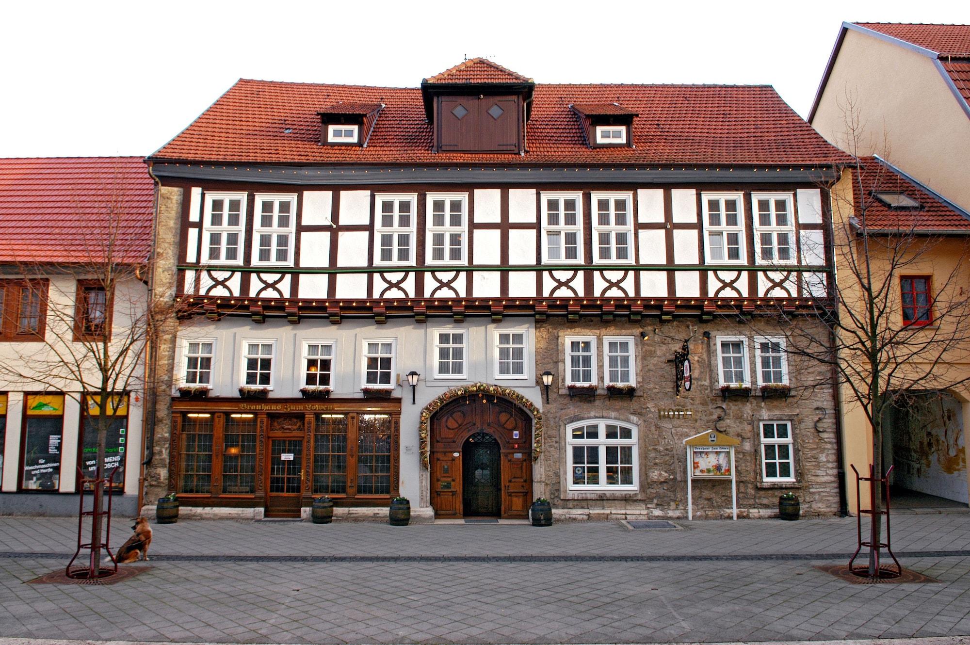 Brauhaus Zum Lowen Mühlhausen Eksteriør billede